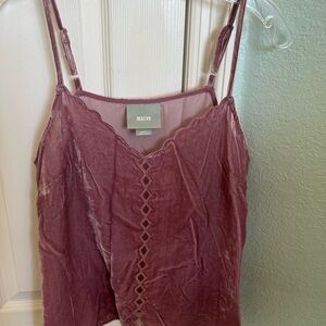 Maeve Dusty Rose Sleeveless Cami 🌸🔥Anthro
